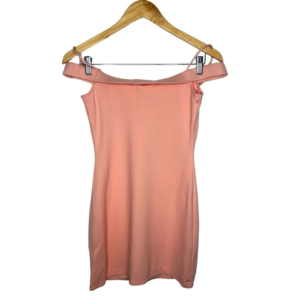Lovers + Friends Blush Pink Arma Mini Off The Shoulder Party Dress Blush Pink S - Picture 9 of 11